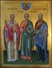 Небесные покровители моряков - святитель Николай, апостол Андрей и праведный Феодор Ушаков.jpg